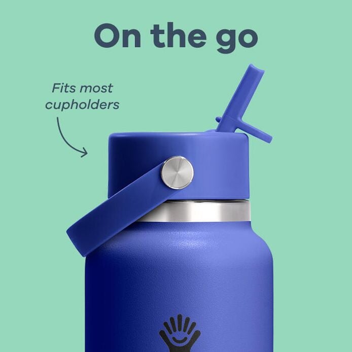 40 oz Travel Bottle with Flex Straw Cap - Image 5