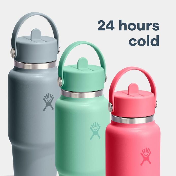 32 oz Travel Bottle with Flex Straw Cap - Image 5
