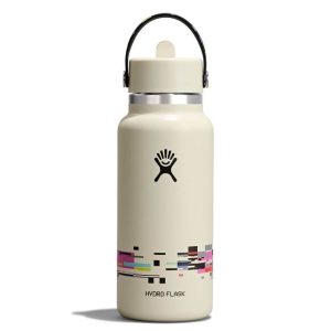 Glitch Collection - 32 oz Bottle with Flex Straw Cap