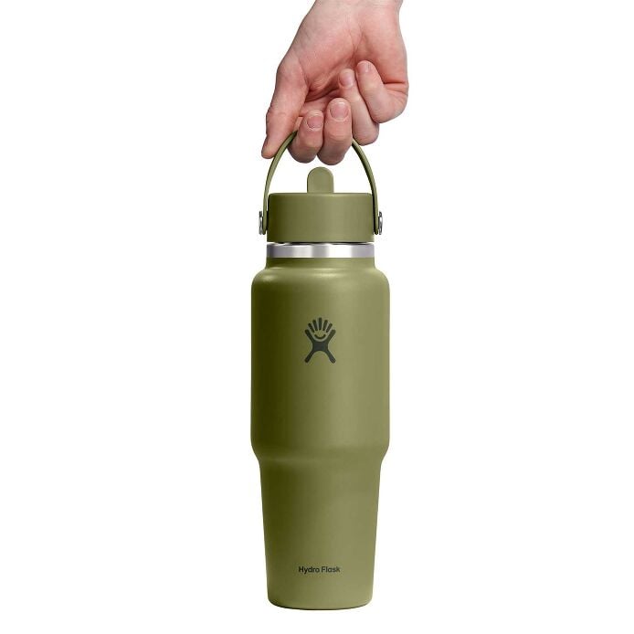 32 oz Travel Bottle with Flex Straw Cap - Image 3