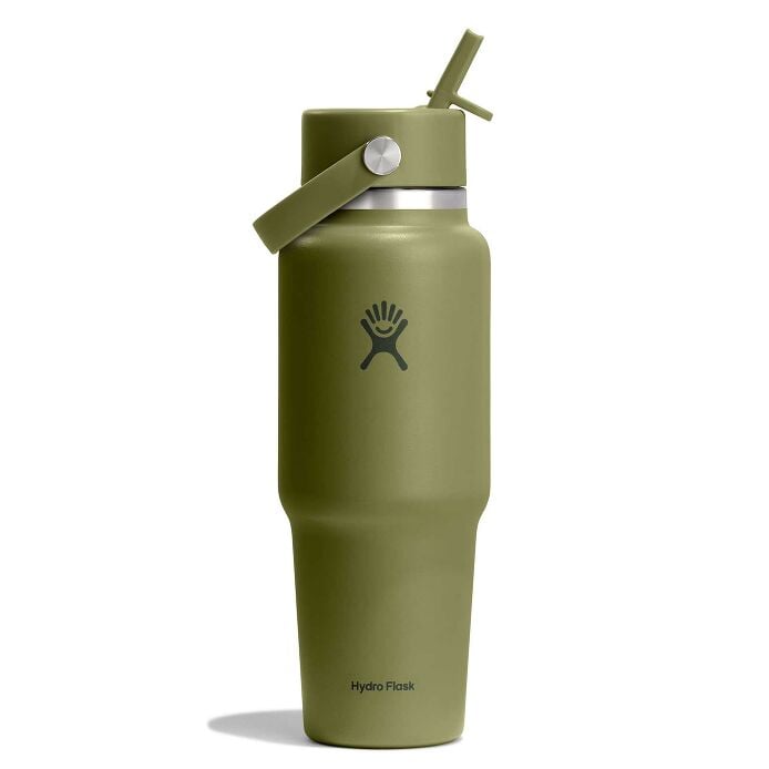32 oz Travel Bottle with Flex Straw Cap